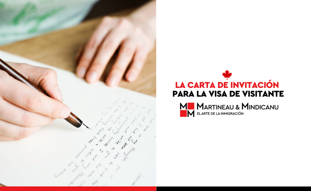 Carta de invitación para la visa de visitante a Canadá