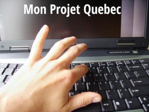 Posibilidad de actualizar la solicitud Mon Projet Québec -