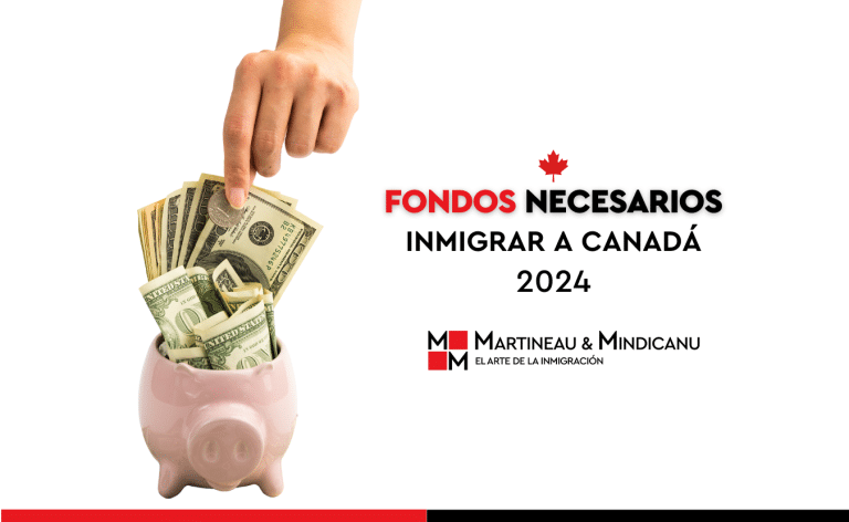 Fondos necesarios para inmigrar a Canadá 2024