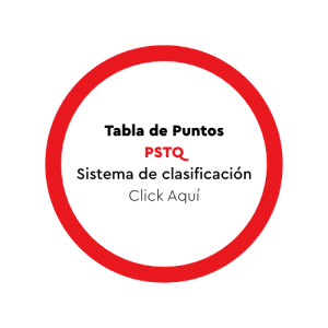 Tabla de puntos PSTQ