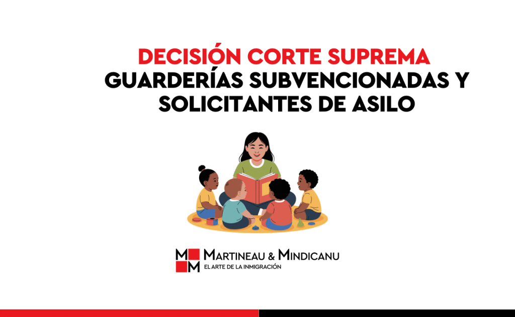 Decisión de la Corte Suprema sobre guarderías subvencionadas y solicitantes de asilo