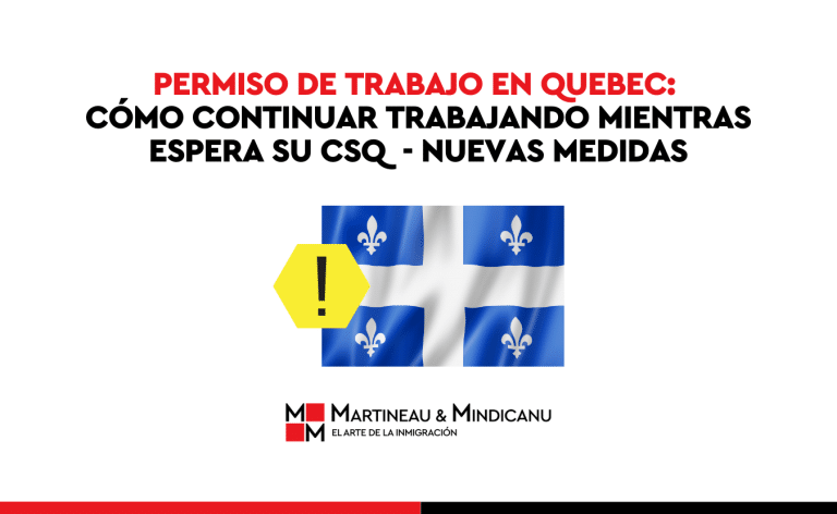 Permiso de trabajo en Quebec: cómo continuar trabajando mientras espera su CSQ - nuevas medidas